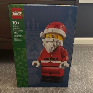LEGO Up-Scaled Santa Minifigure Set - Red and White